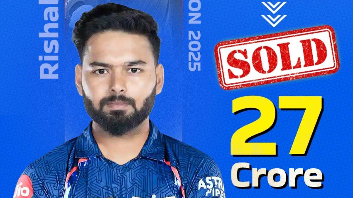 IPL 2025 Mega Auction: From Rishabh Pant to Shreyas Iyer, these are the 5 most expensive Indian players