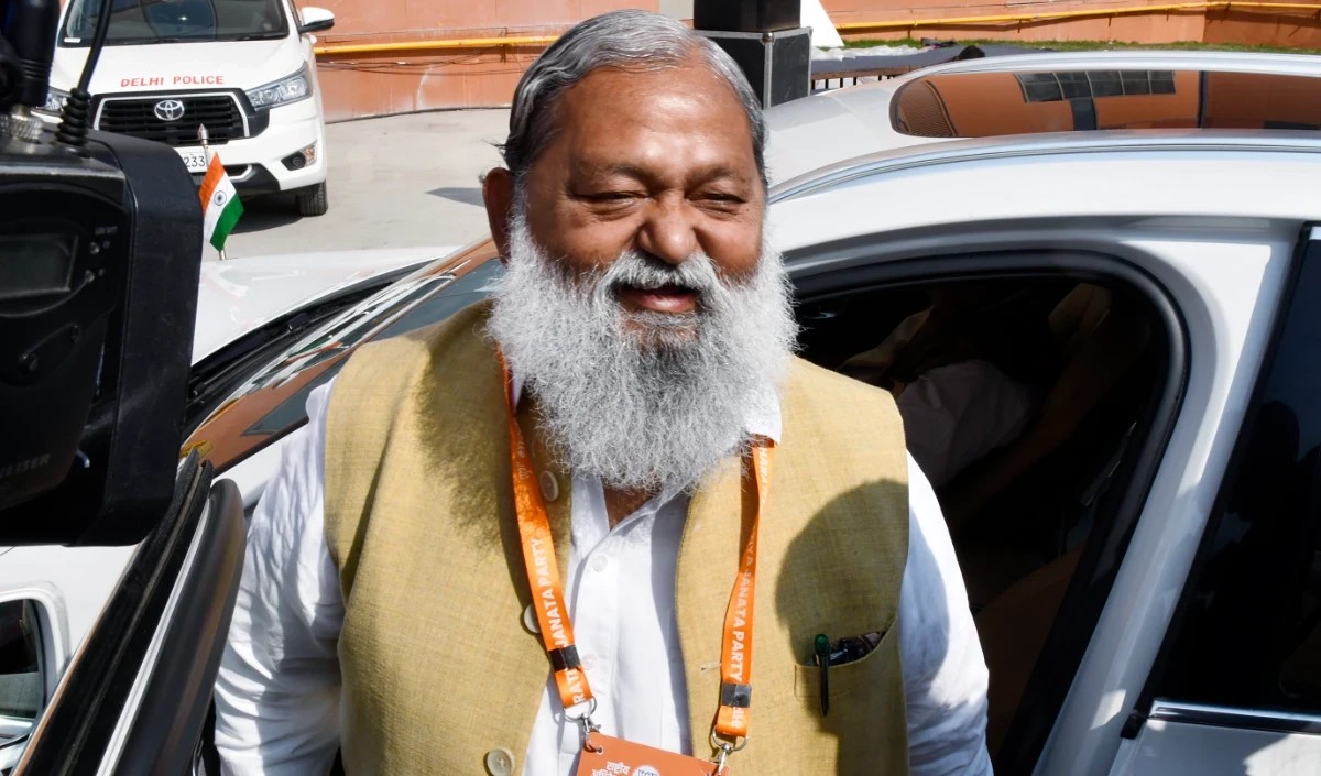 Anil Vij threatened the fast unto death for not following his orders by the authorities