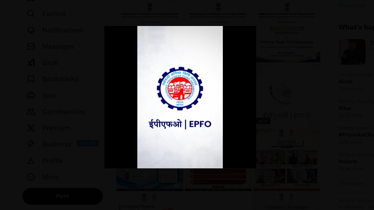 Employees’ Provident Fund Organization adds 14.63 lakh net members during November 2024 – India TV