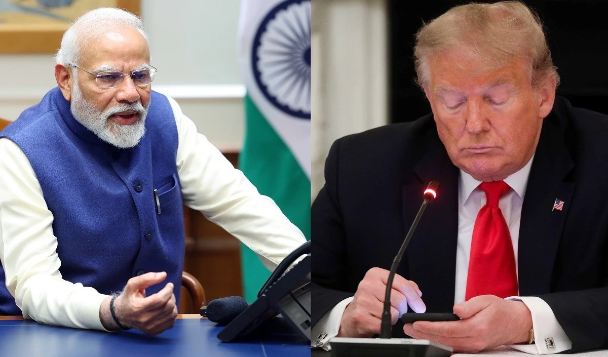 PM Modi Spoke to Donald Trump on Phone Discussed Working TogeTher For World Pace