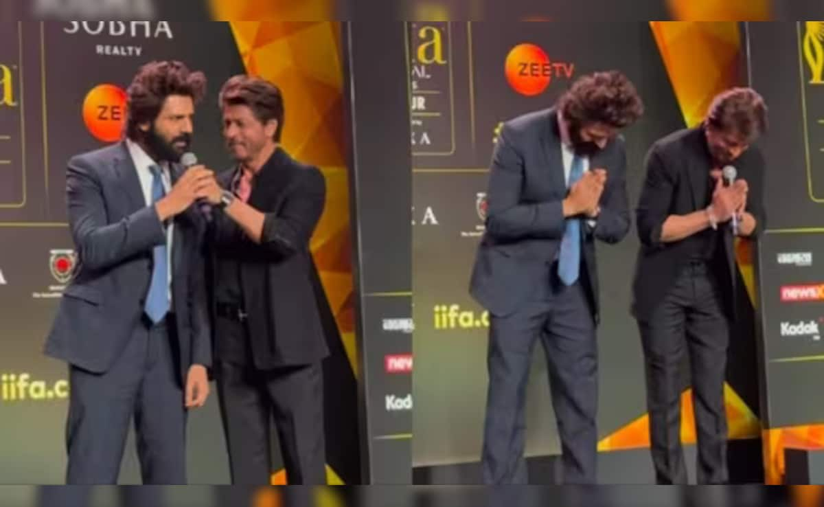 This Video Of Shah Rukh Khan Teaching Kartik Aaryan Rajasthani Is Crazy Viral. watch