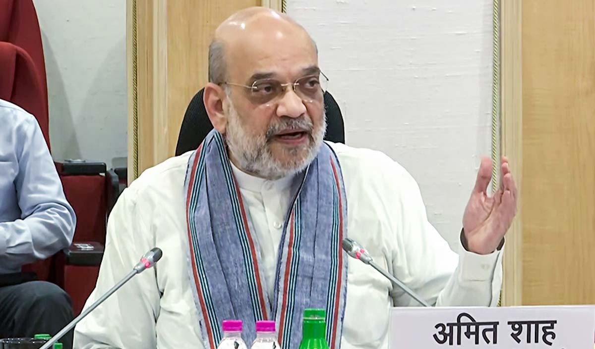 amit shah reviews Security Situation in Jammu Kashmir