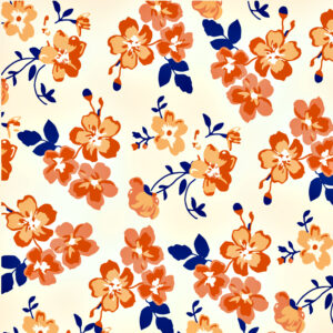 Brush Print Flower 03