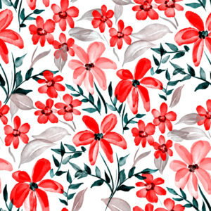 Brush Print Flower02
